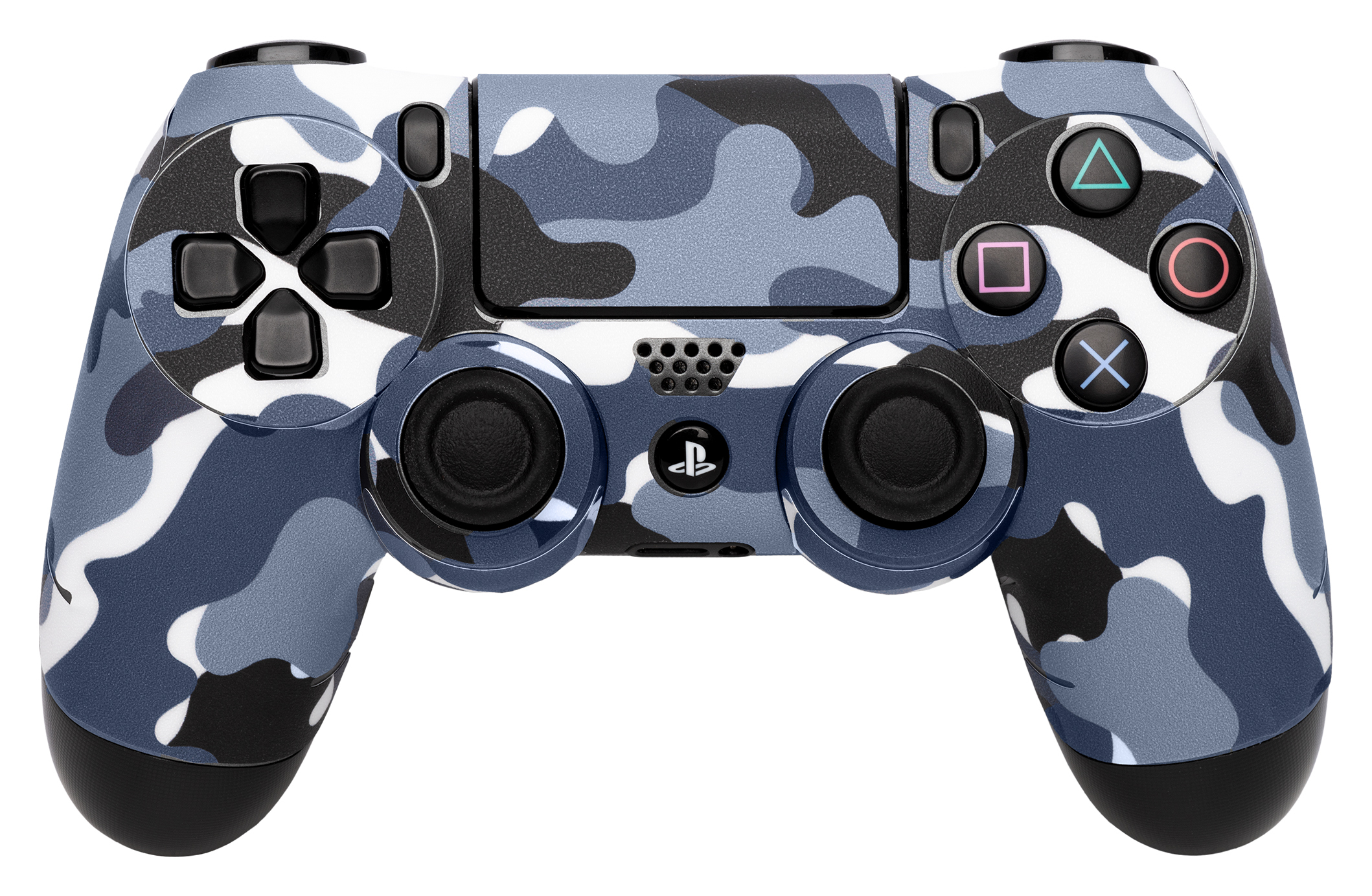 Skins - Sticker für PlayStation 4 Controller (Camo Grey)