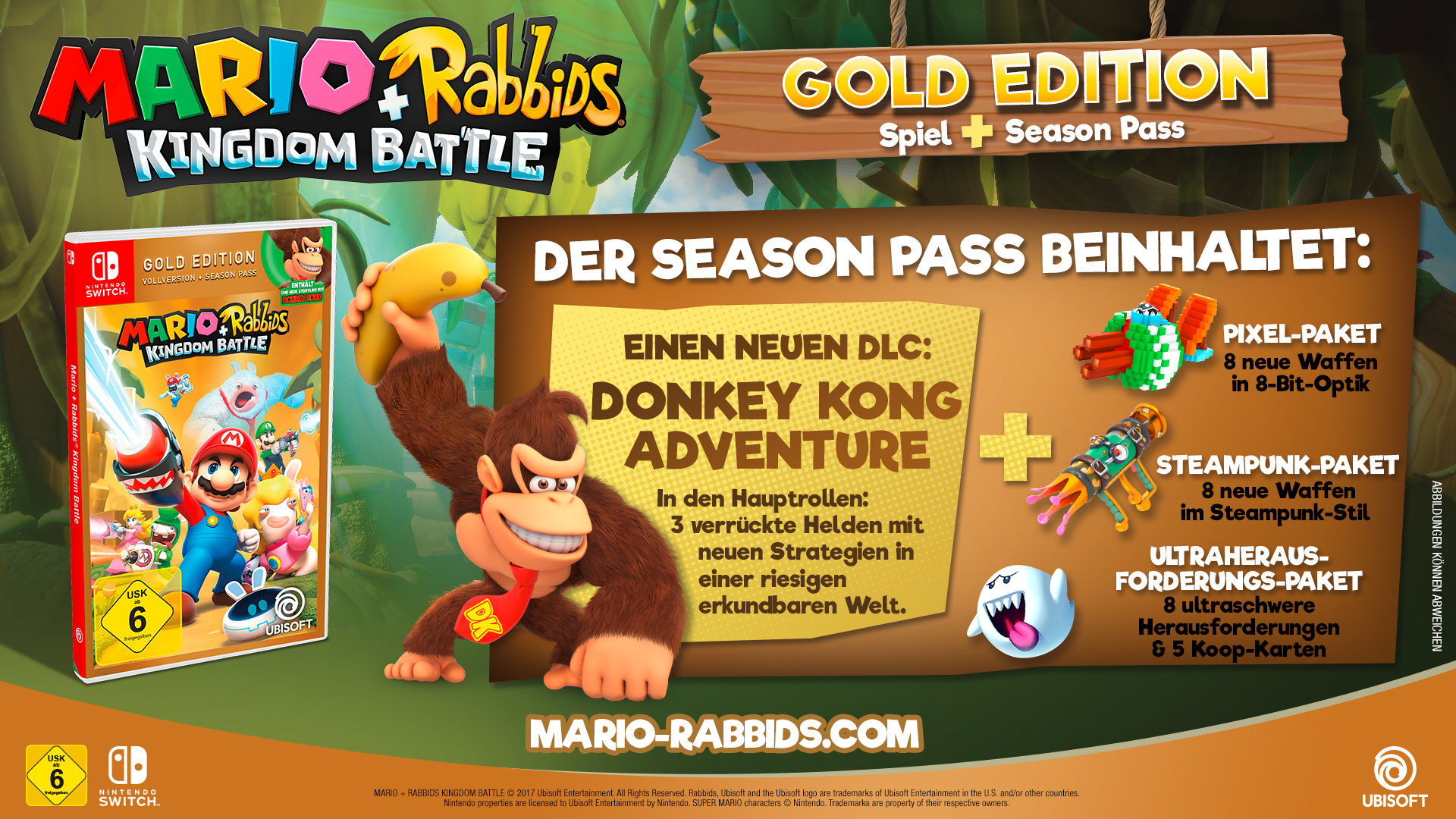 Mario & Rabbids Kingdom Battle Gold Edition