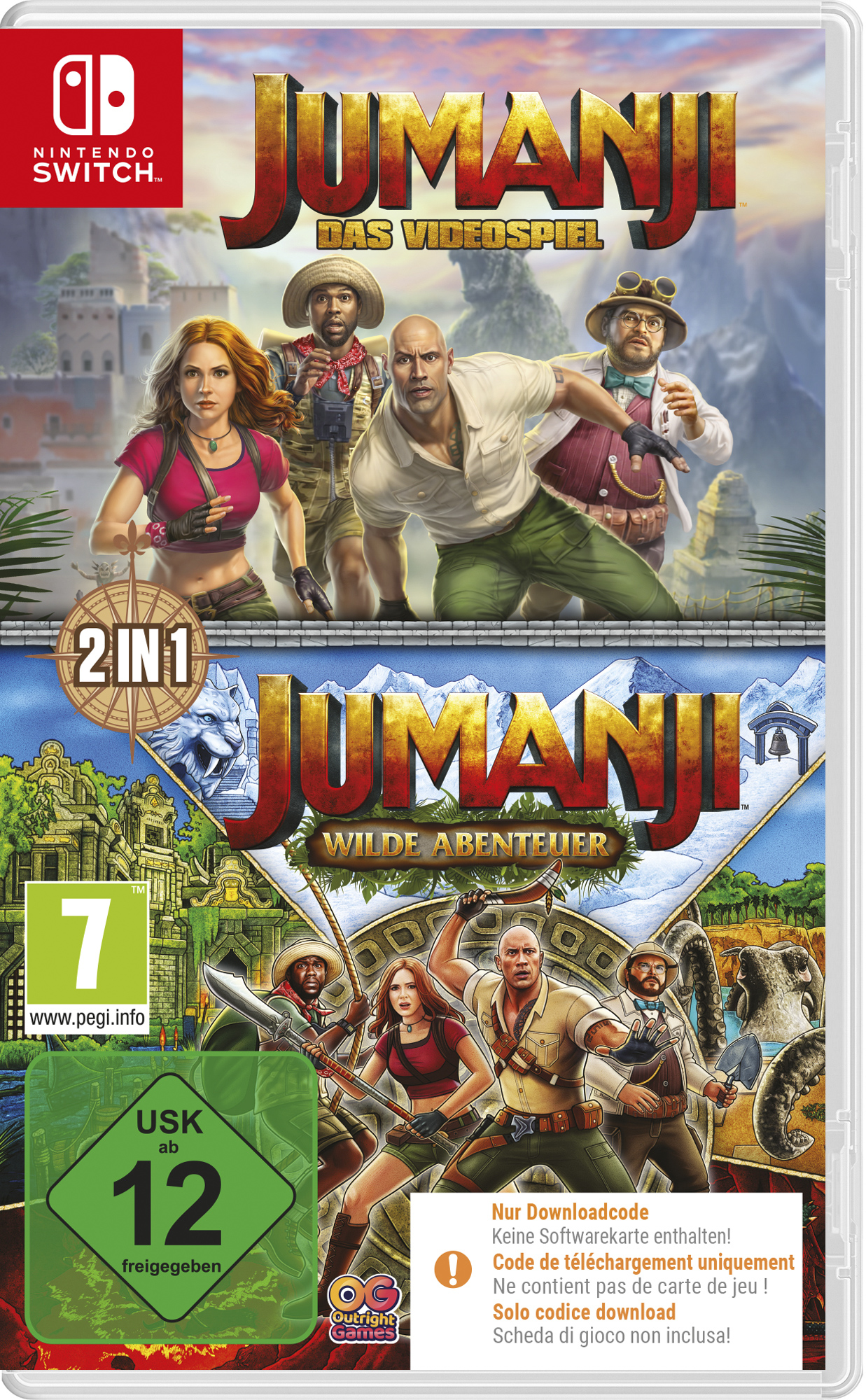 Jumanji 1+2 Compilation