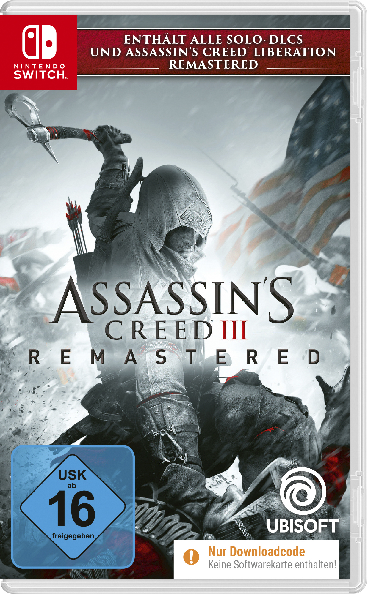 Assassin's Creed 3 Remastered (Code in the Box) Assassin's Creed 3 Remastered (Code in the Box)