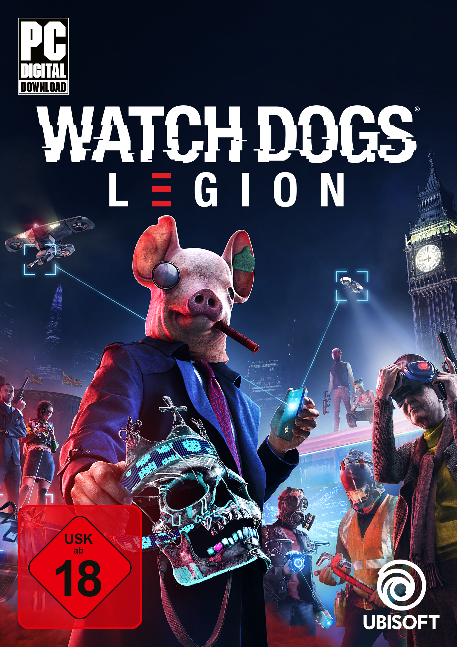 Watch Dogs Legion (Code in the Box) Watch Dogs Legion (Code in the Box)